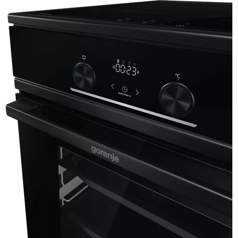 Gorenje GEIT5C60BPG Brīvi stāvoša plīts Elektriskā Keramiskā plīts virsma Melna