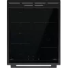 Gorenje GEIT5C60BPG Brīvi stāvoša plīts Elektriskā Keramiskā plīts virsma Melna