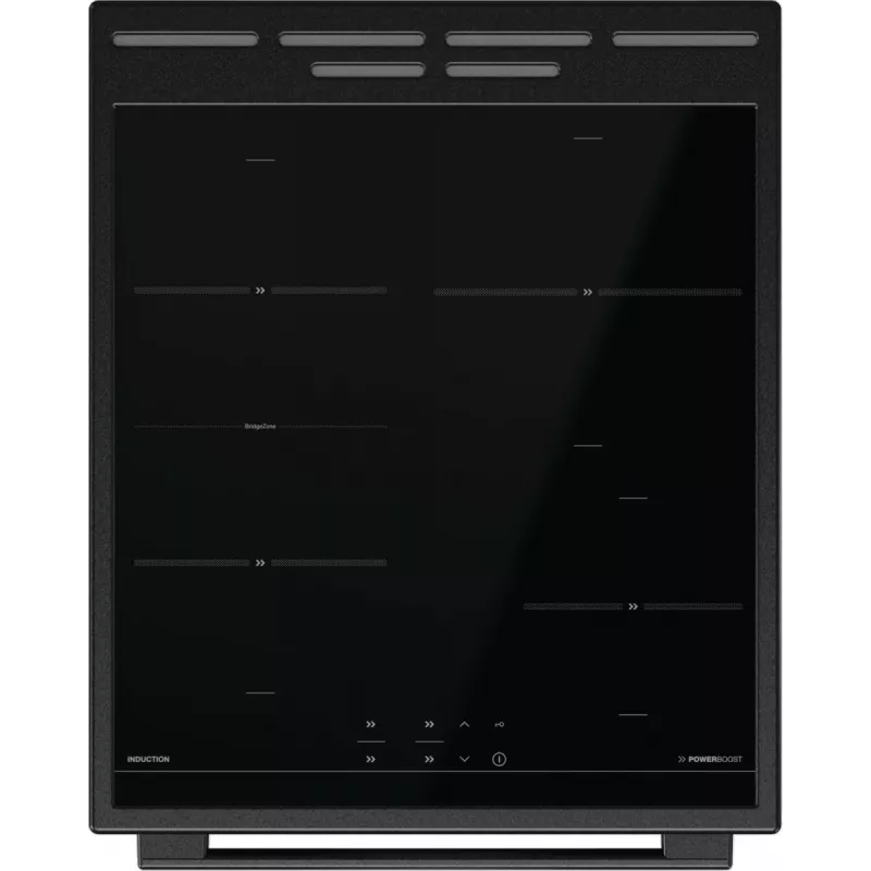 Gorenje GEIT5C60BPG Brīvi stāvoša plīts Elektriskā Keramiskā plīts virsma Melna