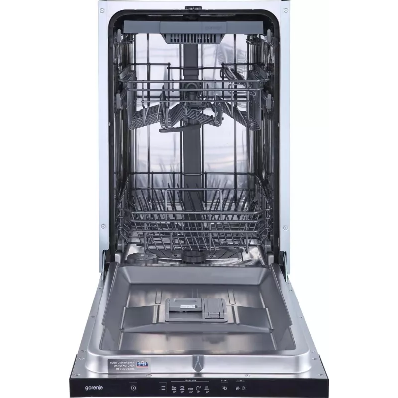 Gorenje GV 520 E 10 EB pilnībā iebūvējama 11 galda piederumu komplektiem