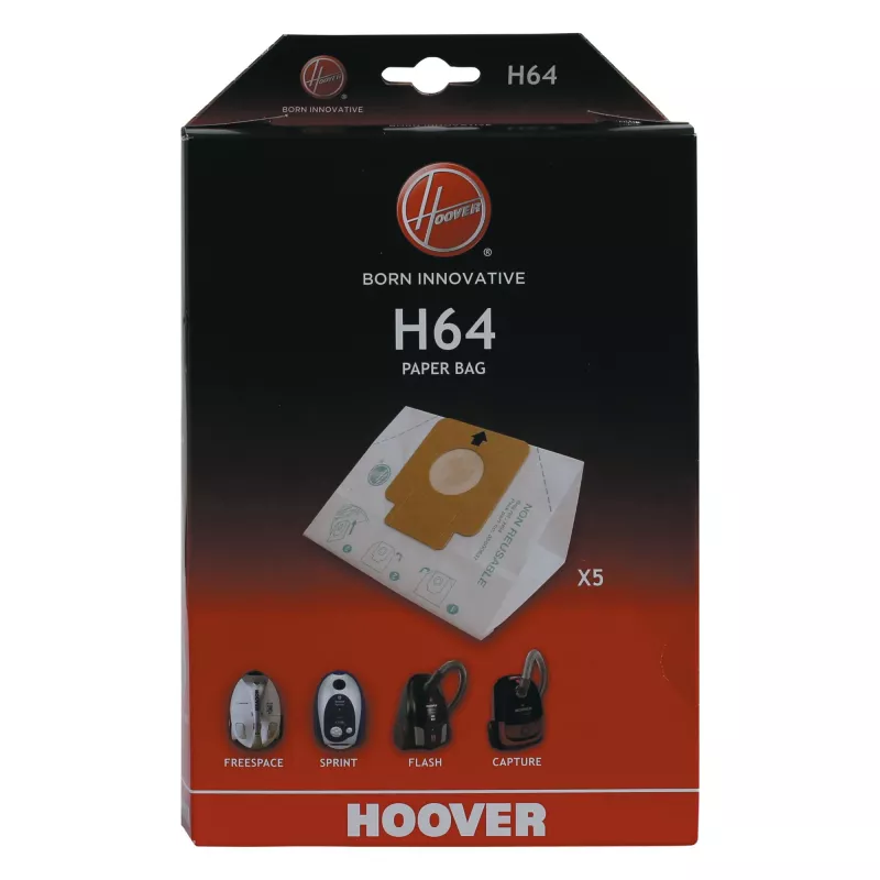 Hoover H64 BAG Putekļu maiss cilindriskajam putekļsūcējam