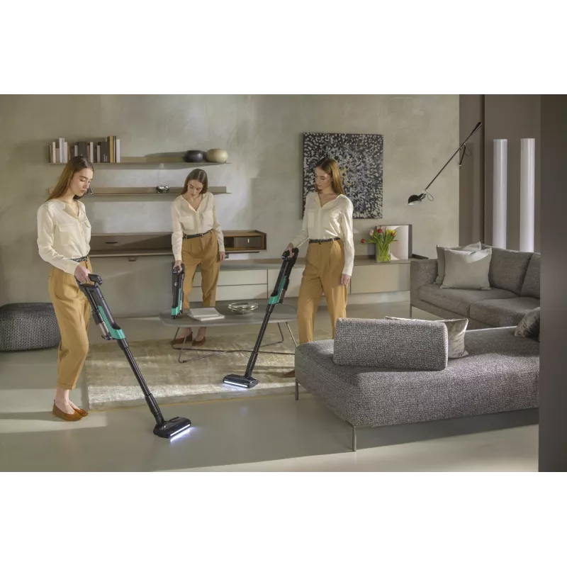 Hoover HF210P 011 2-in-1 bezvada putekļsūcējs Ar bateriju Sausā tīrīšana EPA Bez putekļu maisiņa 165 W Tirkīzzils