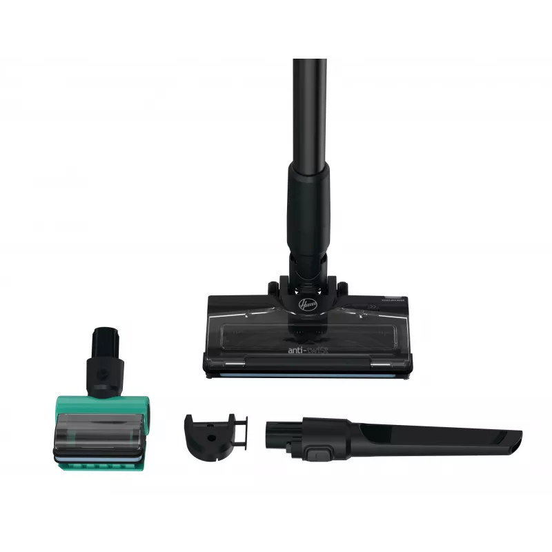 Hoover HF210P 011 2-in-1 bezvada putekļsūcējs Ar bateriju Sausā tīrīšana EPA Bez putekļu maisiņa 165 W Tirkīzzils
