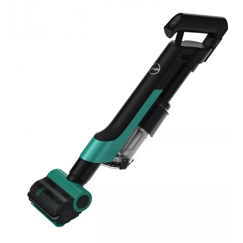 Hoover HF210P 011 2-in-1 bezvada putekļsūcējs Ar bateriju Sausā tīrīšana EPA Bez putekļu maisiņa 165 W Tirkīzzils