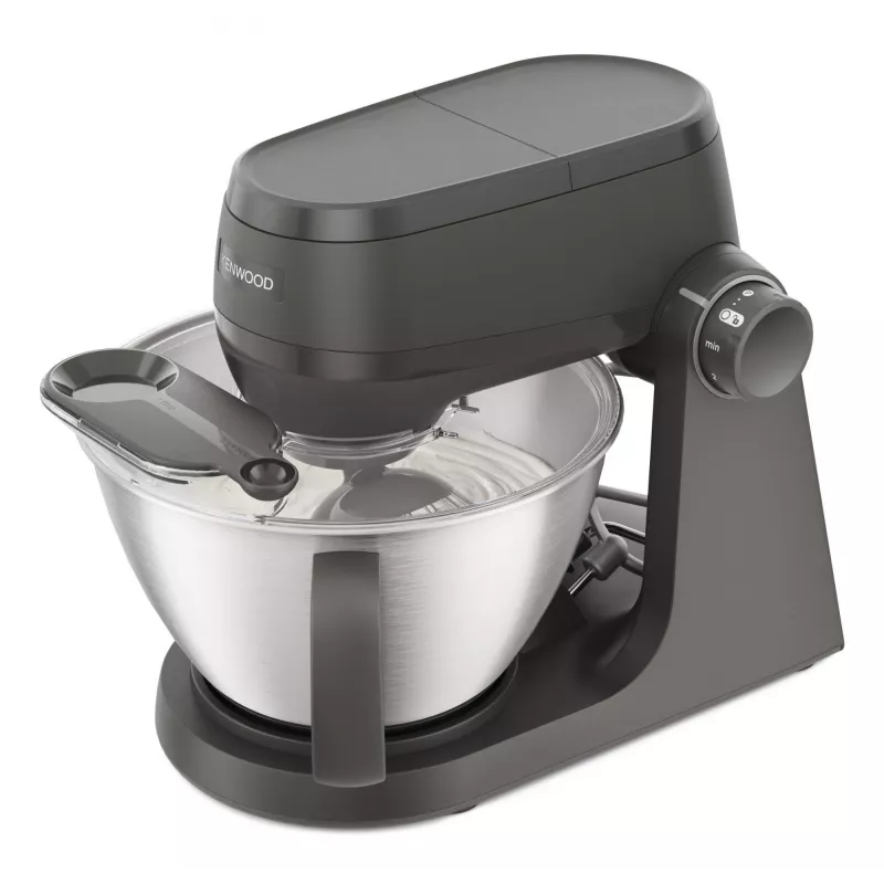 Virtuves kombains Kenwood KHC30.070GY — 1000 W, 4,3 l nerūsējošā tērauda bļoda, rotācijas vadība, pelēks