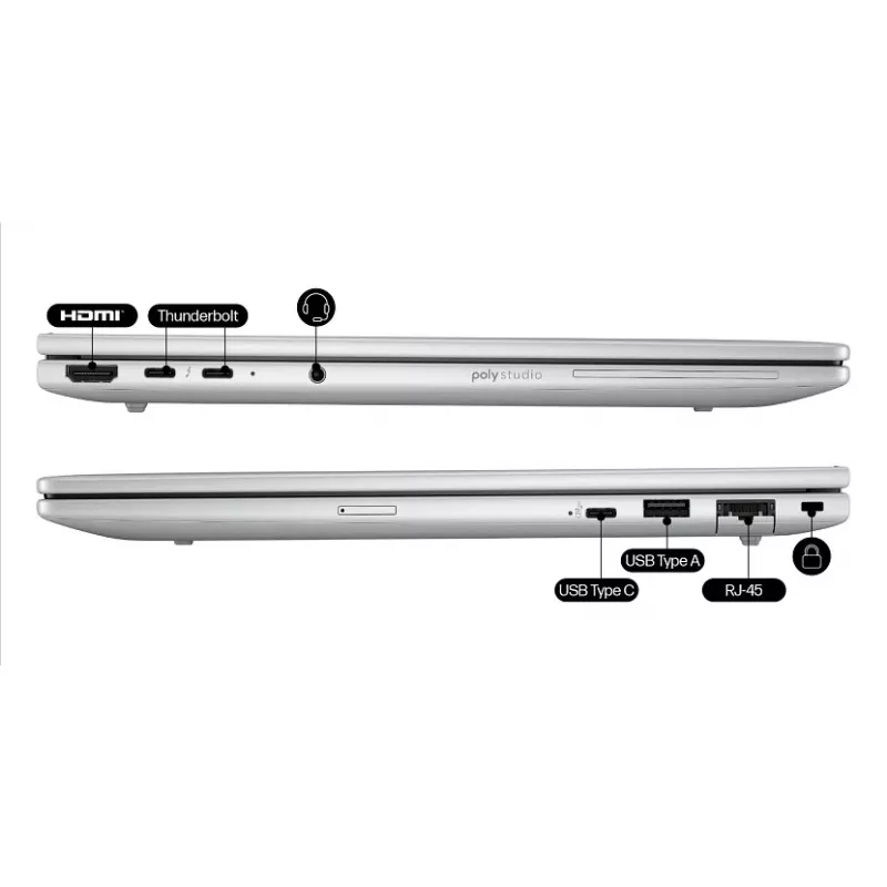 Piezīmjdators HP EliteBook 8 G1i 14 collu Intel Core Ultra 7 32GB RAM 1TB SSD Intel Graphics Win 11 Pro