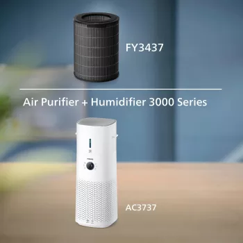 Gaisa attīrītāja filtrs Philips FY3437/00 Platums 248 mm Dziļums 34.6 mm Augstums 300.5 mm