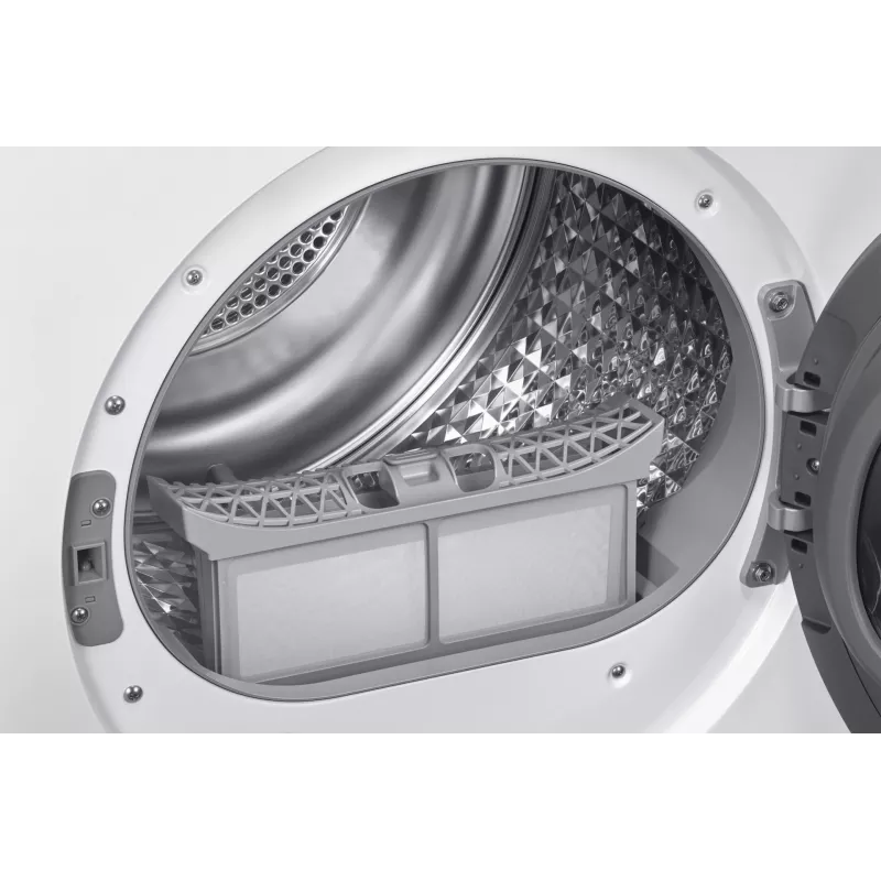 Samsung DV90DG52A0AELE veļas žāvētājs Brīvstāvoša Ielādēšana no priekšas 9 kg Balta