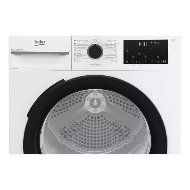 Beko BM3T49230W veļas žāvētājs Brīvstāvošs Ar priekšējo ielādi 9 kg A++ Balts