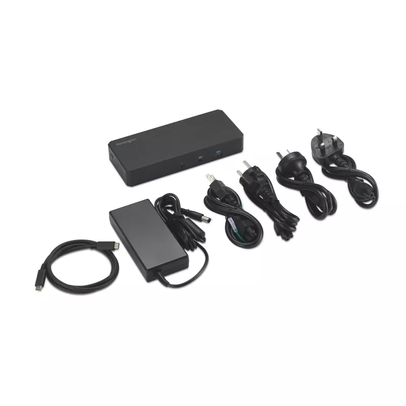 Kensington SD4843P EQ USB-C 10Gbps Triple Video Driverless Dock
