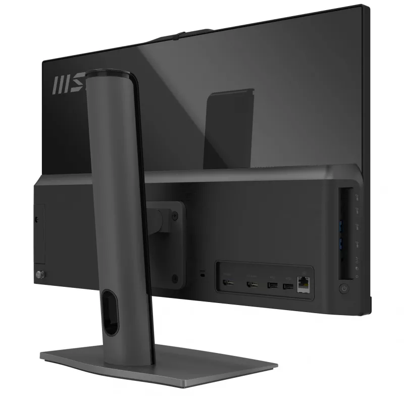 MSI Modern AM242P 1M-1225EU Intel Core 3 100U 60,5 cm (23,8 collas) 1920 x 1080 pikseļi Viss-vienā dators 8 GB DDR5-SDRAM 256 GB SSD Windows 11 Pro Wi-Fi 6E (802.11ax) Melns