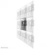 Neomounts video sienas stiprinājums, 70 kg, 81,3 cm (32 collas), 190,5 cm (75 collas), 200 x 200 mm, 600 x 600 mm, 0 - 6°