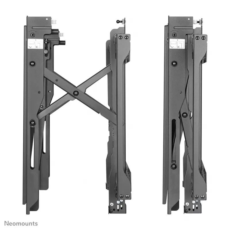 Neomounts video sienas stiprinājums, 70 kg, 81,3 cm (32 collas), 190,5 cm (75 collas), 200 x 200 mm, 600 x 600 mm, 0 - 6°