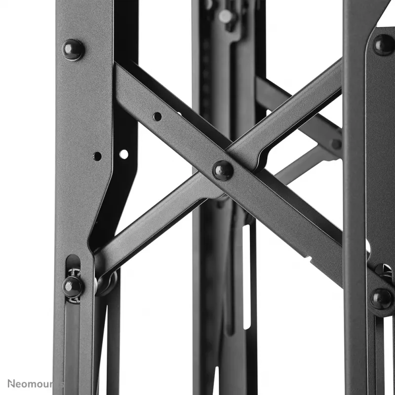 Neomounts video sienas stiprinājums, 70 kg, 81,3 cm (32 collas), 190,5 cm (75 collas), 200 x 200 mm, 600 x 600 mm, 0 - 6°