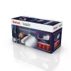 Tefal EasyGliss Plus FV5714 gludeklis Sausais un tvaika gludeklis Durilium zole 2400 W Bordo, Balts