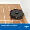 TP-Link Tapo robotu putekļsūcēja rezerves komplekts, piederumu komplekts, robotu putekļsūcējs, melns, balts, Tapo RV30 Max Plus, Tapo RV30 Max, Tapo RV20 Max Plus, Tapo RV20 Max, piekaramais iepakojums, 183 mm