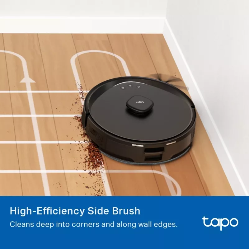 TP-Link Tapo robotu putekļsūcēja rezerves komplekts, piederumu komplekts, robotu putekļsūcējs, melns, balts, Tapo RV30 Max Plus, Tapo RV30 Max, Tapo RV20 Max Plus, Tapo RV20 Max, piekaramais iepakojums, 183 mm