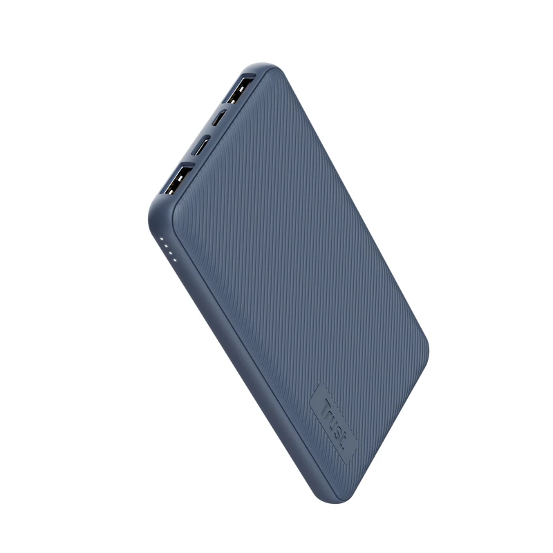 Trust 25028 ārējais akumulators Litija jonu (Li-Ion) 10000 mAh Zils