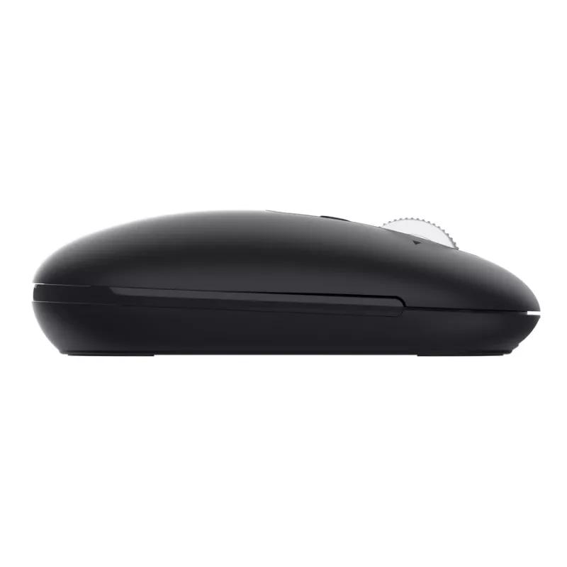 Pele TRUST Seron plāns Multi — piemērota abām rokām biroja pele, optiskā 3200 DPI, RF bezvadu + Bluetooth, 7 pogas, melna