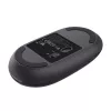 Pele TRUST Seron plāns Multi — piemērota abām rokām biroja pele, optiskā 3200 DPI, RF bezvadu + Bluetooth, 7 pogas, melna