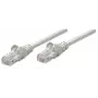 Intellinet tīkla komutācijas kabelis, Cat5e, 10m, pelēks, CCA, U/UTP, PVC, RJ45, zeltīti kontakti, bez aizķeršanās, ar aizsargapvalku, mūža garantija