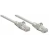 Intellinet tīkla komutācijas kabelis, Cat5e, 20 m, pelēks, CCA, U/UTP, PVC, RJ45, apzeltīti kontakti, bez aizķeršanās, ar aizsarguzmavu, mūža garantija