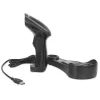 Manhattan Wireless Linear Handheld CCD Barcode Scanner, Bluetooth, 500mm Scan Depth, up to 80m effective range (line of sight), Max Ambient Light 100,000 lux (sunlight), EU/US/UK/AU interchangeable plug, Melns, Three Year Warranty