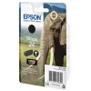Epson Elephant Singlepack Melns 24 Claria Photo HD Ink, melna, pigmenta bāzes tinte, 5,1 ml, 1 gab., 240 lapas, atsevišķs iepakojums