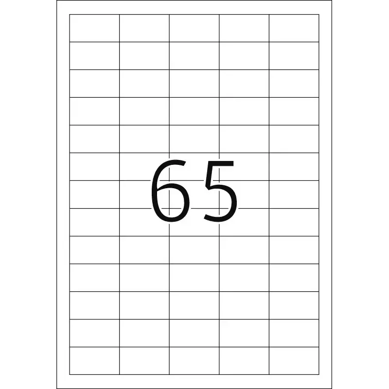 Pašlīmējošas printera uzlīmes HERMA Labels Premium A4 38,1x21,2 mm