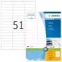 Pašlīmējošā printera etiķete HERMA Premium A4 70x16.9 mm
