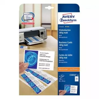 Vizītkartes Avery C32010-10