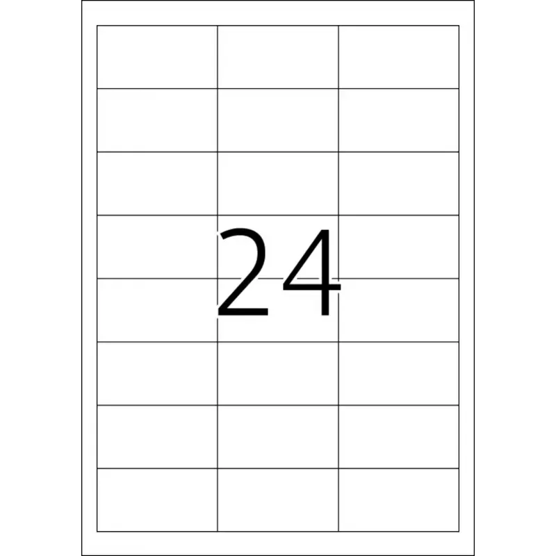 Pašlīmējošā printera etiķete HERMA Labels Premium A4 64,6x33,8 mm
