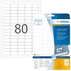 Pašlīmējošā printera etiķete HERMA Noņemamās etiķetes A4 35.6x16.9 mm