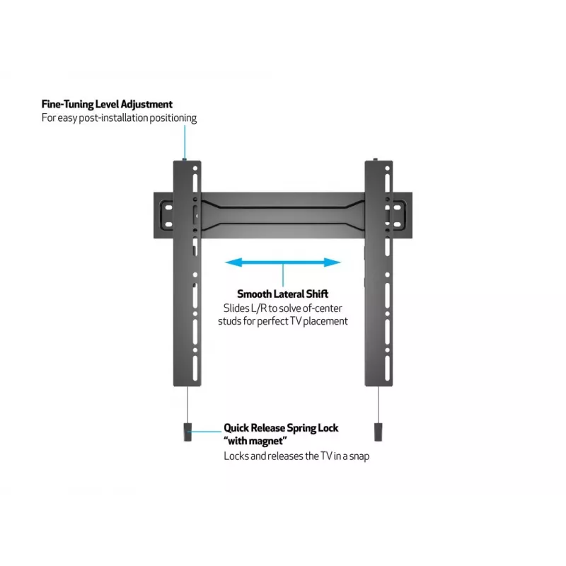 Multibrackets M VESA sienas stiprinājums Super plāns Fixed 400 MAX