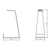 Austiņu turētājs Multibrackets M Headset Holder Galda statīvs Melns