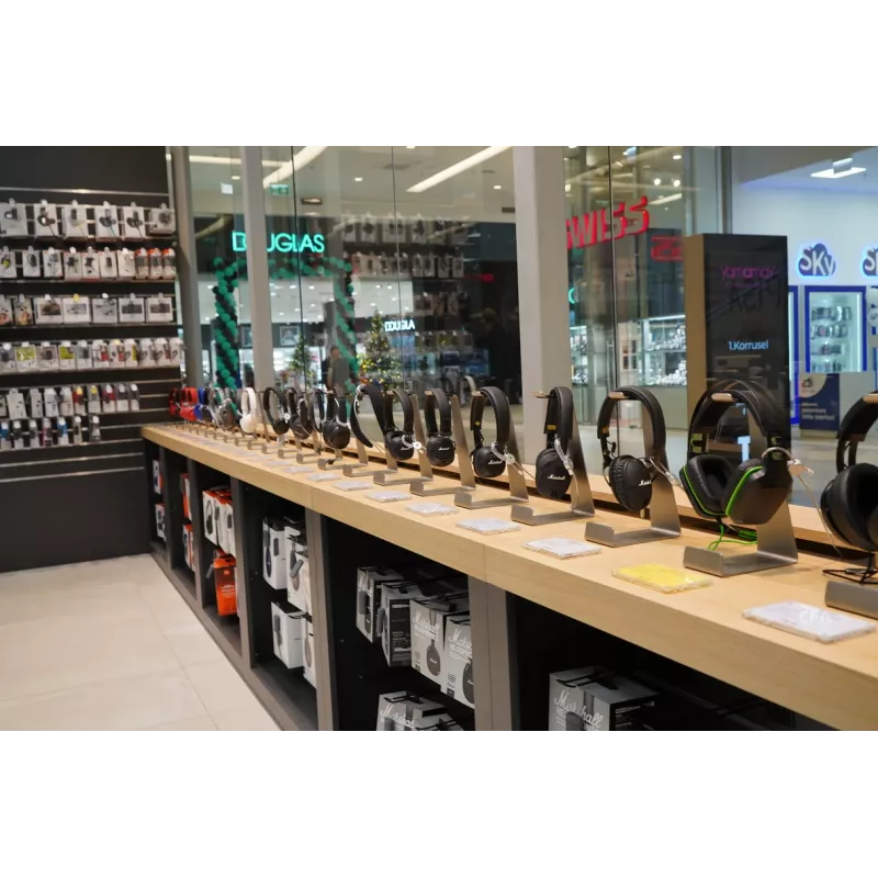 Austiņu turētājs Multibrackets M Headset Holder Galda statīvs Melns