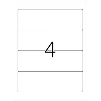 File spine labels HERMA A4 192x61 mm 8621