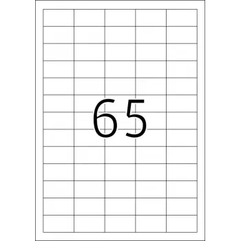 Pašlīmējošā printera etiķete HERMA Labels Premium A4 38,1x21,2 mm