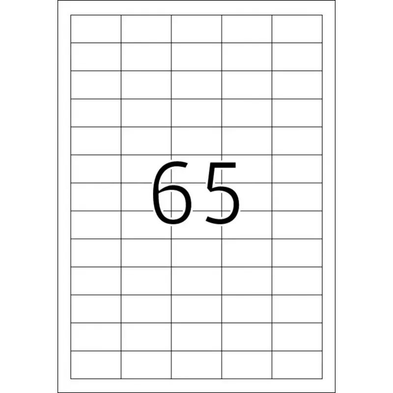 Pašlīmējošā printera etiķete HERMA Labels Premium A4 38,1x21,2 mm