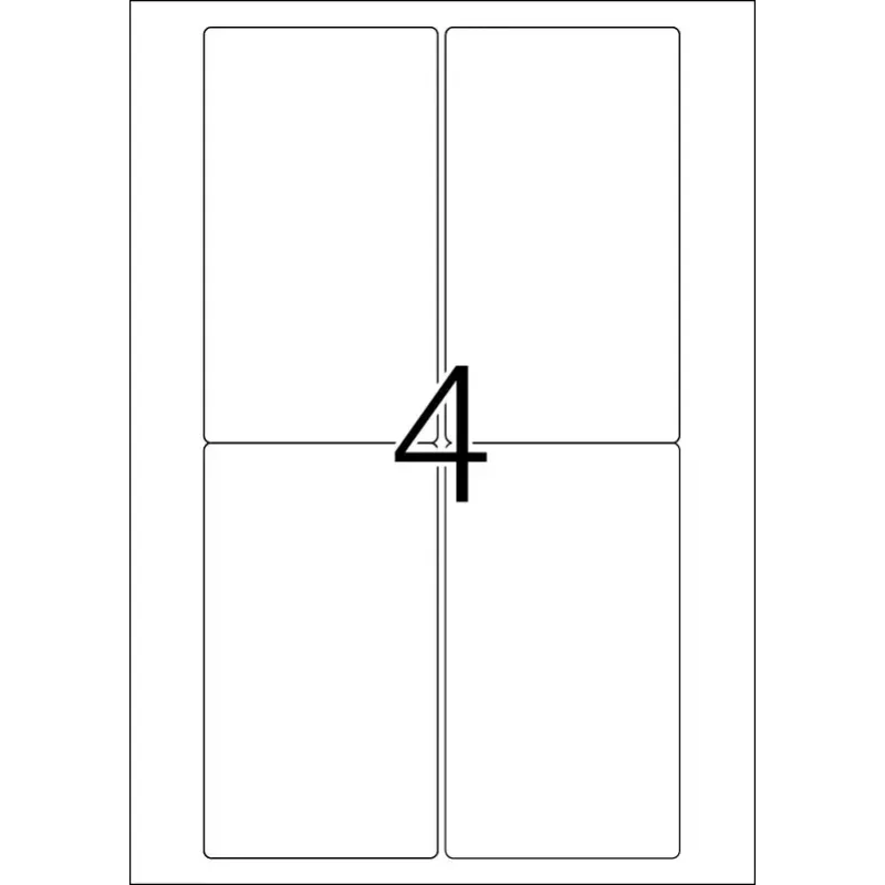 Adrešu uzlīmes Premium HERMA 4472 A4 78,7x139,7 mm 400 gab.