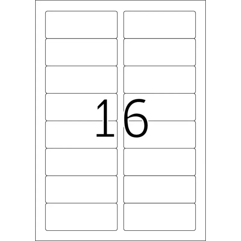 Adrešu uzlīmes Premium HERMA A4 88.9x33.8 mm 1600 gab.