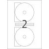 Pašlīmējoša printera etiķete HERMA CD etiķetes Maxi A4 Ø 116 mm