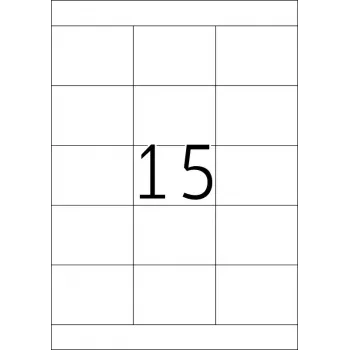 Pašlīmējošās printera etiķetes HERMA Labels Premium A4 70x50.8 mm