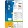 Pašlīmējošās printera etiķetes HERMA Labels Premium A4 70x50.8 mm