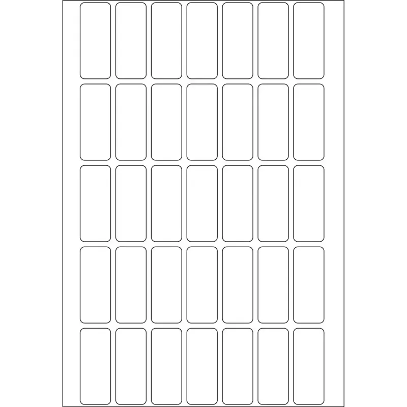 Daudzfunkciju uzlīmes HERMA 1120 gab. 12x30 mm balts papīrs matēts