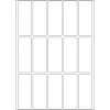 Multi-purpose labels HERMA 20x50 mm balta paper matt hand inscription 480 pcs