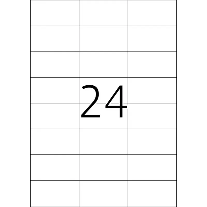 Pašlīmējošās drukas etiķetes HERMA Labels Premium A4 70x37 mm
