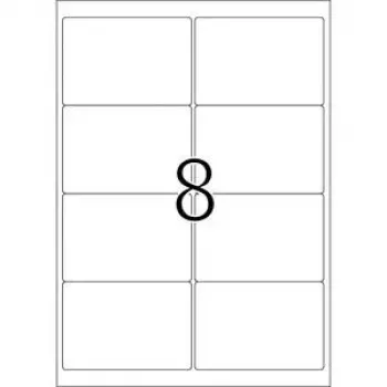 HERMA etiķetes Neon A4 99,1x67,7 mm 160 gab.
