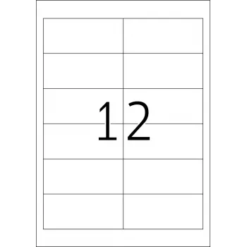 Pašlīmējošas printera etiķetes HERMA Labels Premium A4 97x42.3 mm