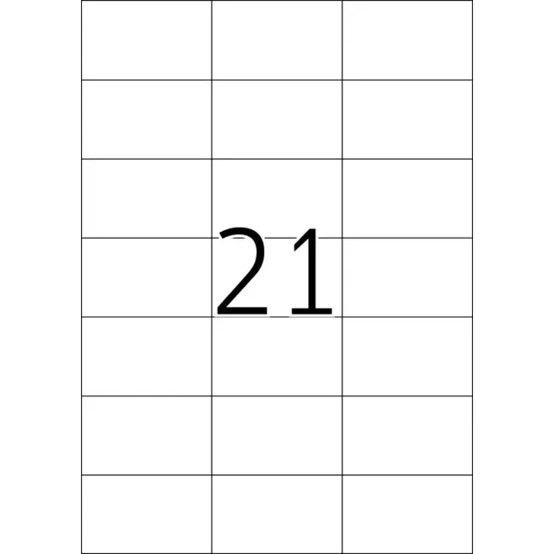 Pašlīmējošās printera uzlīmes HERMA Labels Premium A4 70x42.3 mm